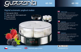 Jogurtovač Guzzanti GZ 705 

 obrázok produktu 3 z 3