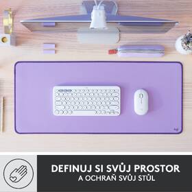 Podložka pod klávesnicu a myš Logitech Desk Mat Studio Series. 30 x 70 cm fialová

 obrázok produktu 8 z 11