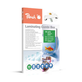 Laminátor Peach 4 in1 Laminating Kit PBP300, set laminátor PL707, rezačka PC100-04, mix fólií a zarezávač rožkov 

 obrázok produktu 6 z 10