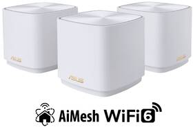 Kompletný Wi-Fi systém Asus ZenWiFi XD4 Plus (3-pack) biely

 obrázok produktu 1 z 5