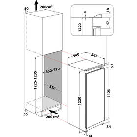 Chladnička Whirlpool ARG 7182 

 obrázok produktu 11 z 12