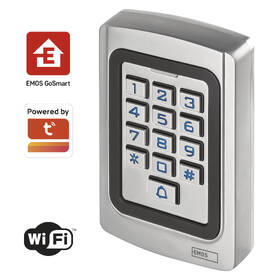 Klávesnice k alarmom EMOS GoSmart, kódová, IP-006AX, Wi-Fi 

 obrázok produktu 1 z 11
