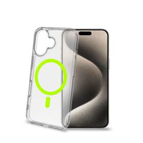 Kryt na mobil Celly Gelskinmag na Apple iPhone 16 zelený/priehľadný

 obrázok produktu 1 z 2