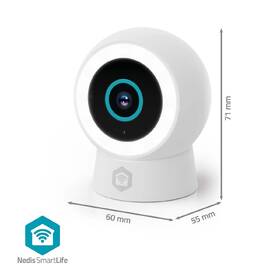 IP kamera Nedis SmartLife Wi-Fi, s reflektorom biela

 obrázok produktu 13 z 16