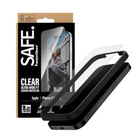 Tvrdené sklo PanzerGlass SAFE na Apple iPhone 17/16 Pro s inštalačným rámčekom 

 obrázok produktu 7 z 8