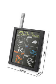 Meteorologická stanica GoGEN ME 3700 WiFi čierna

 obrázok produktu 1 z 7