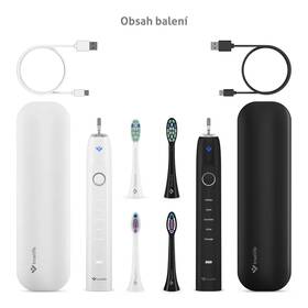 Súprava zubných kefiek TrueLife SonicBrush Clean70 UV Duo čierna/biela

 obrázok produktu 1 z 13