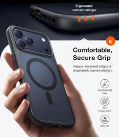 Kryt na mobil Torras Guardian Magnetic na Apple iPhone 17 Pro čierny

 obrázok produktu 4 z 9
