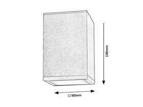 LED stropné svietidlo Rabalux Zombor 7820 - antracitové 

 obrázok produktu 2 z 3