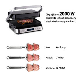 Gril Lauben Contact Deluxe 2000ST 

 obrázok produktu 10 z 12