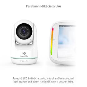 Detská elektronická pestúnka TrueLife NannyCam R5 biela/zelená

 obrázok produktu 5 z 12