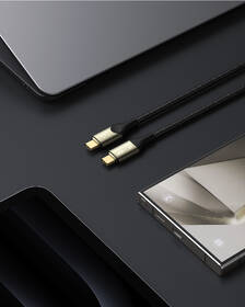 Kábel Voltme Powerlink Utron Series USB-C/USB-C, CTC 5A/240W 1,2m čierny

 obrázok produktu 1 z 2