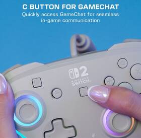 Gamepad Turtle Beach Afterglow Wave Wired RGB, NS2 sivý

 obrázok produktu 11 z 14