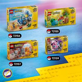 Stavebnica LEGO® Pokémon™ 72156 SMART Play™: Squirtle – dobrodružstvo v Trénerovej bugine 

 obrázok produktu 8 z 9