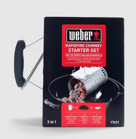 Zapaľovací komín Weber Rapidfire, sada 3 v 1 

 obrázok produktu 1 z 4