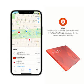Lokátor FIXED Tag Card s podporou Find My, bezdrôtové nabíjanie oranžový

 obrázok produktu 5 z 9