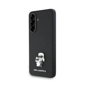 Kryt na mobil Karl Lagerfeld PU Saffiano Metal Karl and Choupette na Samsung Galaxy A56 čierny

 obrázok produktu 1 z 5