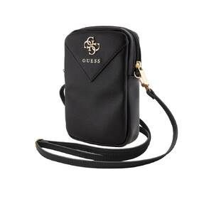 Taštička cez rameno Guess PU Grained 4G Metal Logo čierna

 obrázok produktu 2 z 3