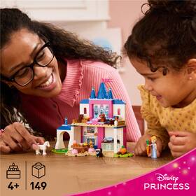Stavebnica LEGO® │ Disney 43283 Popoluškin zámok a zvieratká 

 obrázok produktu 9 z 9