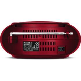 Rádioprijímač DAB+/CD Technisat DIGITRADIO 1990 červený

 obrázok produktu 3 z 5