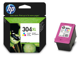 Cartridge HP 304XL, 300 strán - CMY 

 obrázok produktu 1 z 5