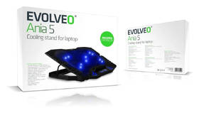 Chladiaca podložka pre NTB Evolveo Ania 5 pre 11" - 15,6" čierna

 obrázok produktu 5 z 5