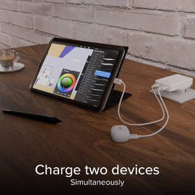 Nabíjačka do siete SBS Flexi 1x USB, 1x USB-C, PD 20W biela

 obrázok produktu 5 z 6