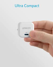 Nabíjačka do siete Anker PowerPort 3 20W, USB-C biela

 obrázok produktu 3 z 6