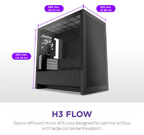 Case NZXT H3 Flow čierna

 obrázok produktu 4 z 11