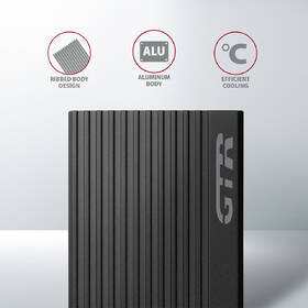 Externý rámček Axagon THIN RIB box, USB-C 3.2 Gen 2 - M.2 NVMe SSD čierny

 obrázok produktu 6 z 7