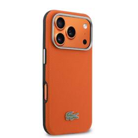 Kryt na mobil Lacoste PVC Petit Pique Semi Wrap MagSafe na Apple iPhone 17 Pro Max oranžový

 obrázok produktu 3 z 6