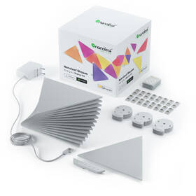 LED svetlo Nanoleaf Shapes Triangles Starter Kit 15ks 

 obrázok produktu 2 z 7