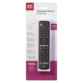 Diaľkový ovládač One For All pre TV LG čierny

 obrázok produktu 4 z 4