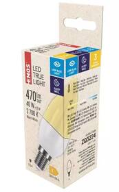 LED žiarovka EMOS True Light, sviečka, 4,2W, E14, teplá biela 

 obrázok produktu 2 z 2