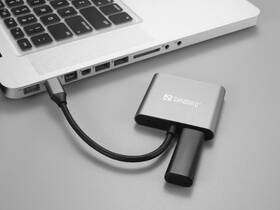 Dokovacia stanica Sandberg USB-C Dock, 2xHDMI, USB-A 3.0, USB-C PD 100W čierna

 obrázok produktu 4 z 5