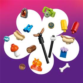Stavebnica LEGO® Friends 42705 Útulná chata v jesennom lese 

 obrázok produktu 4 z 8