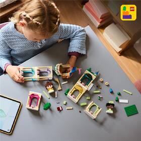 Stavebnica LEGO® │ Disney 43291 Mini Bella a Tiana s hradom 

 obrázok produktu 6 z 9