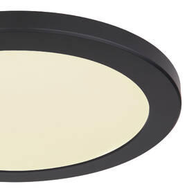 LED stropné svietidlo GLOBO Lasse, kruh, 30 cm, LED, 24W čierne

 obrázok produktu 2 z 5