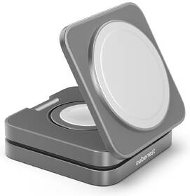 Bezdrôtová nabíjačka Cubenest S312 Pro 3v1 s MagSafe sivá

 obrázok produktu 5 z 10