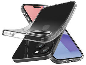 Kryt na mobil Spigen Crystal Flex na Apple iPhone 15 priehľadný

 obrázok produktu 4 z 9