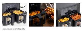 Fritéza teplovzdušná Ariete Air Fryer 4631 Double, 9 l čierna

 obrázok produktu 7 z 8