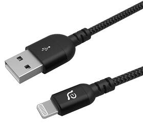 Kábel ADAM Elements AE PeAk III 300B USB-A/Lightning, 2 m čierny

 obrázok produktu 1 z 2