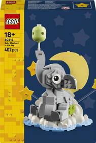 Stavebnica LEGO® Iconic 40814 Slonie mláďa na oblohe 

 obrázok produktu 6 z 9