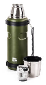 Termofľaša G21 G21TL1Z, 1000 ml, khaki zelená s rukojetí 

 obrázok produktu 1 z 10
