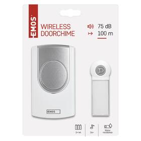 Zvonček bezdrôtový EMOS P5723 na 3x AA 

 obrázok produktu 9 z 10