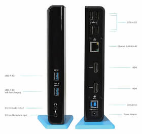 Dokovacia stanica i-tec USB 3.0/USB-C Dual HDMI Docking Station 

 obrázok produktu 4 z 8
