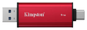 SSD externý Kingston Dual Portable 1TB, USB-A/C, USB 3.2 Gen 2 čierny/červený

 obrázok produktu 2 z 4