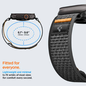 Remienok Spigen Athlex Air 2 Active na Apple Watch 49mm/46mm/45mm/44mm čierny/oranžový

 obrázok produktu 6 z 10