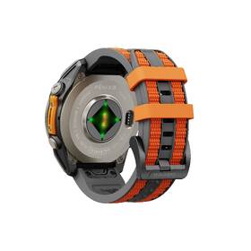 Remienok Cubenest Premium Silicone Garmin QuickFit Band 22mm sivý/oranžový

 obrázok produktu 3 z 5