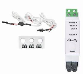 Modul Shelly Pre 3EM-3CT63 - 3-fázové meranie spotreby, LAN, Wi-Fi, Bluetooth biely

 obrázok produktu 1 z 2